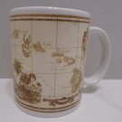 Coffee Mug 1997 Hawaiian Islands Designed by Island Heritage