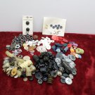 Sewing Buttons Mixed Lot Metal and Plastic