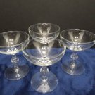 Bar ware Glasses Clear Glass Set of 4 Stemware