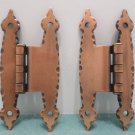 Door Hinges Copper Plated Hardware Bushed Satin Finish