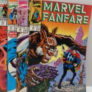 Marvel Fanfare 1990 #49, #50, #53, #54 Marvel Comics Comic Books