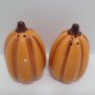 Salt and Pepper shakers Ceramic Pumpkins Thanksgiving Fall Halloween