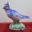 Vintage Figurine Porcelain Blue Bird