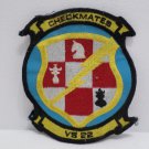 Vintage Patch V5-22 Checkmate US Navy Lockheed 5-3 Viking 5-2 Tracker Squadron