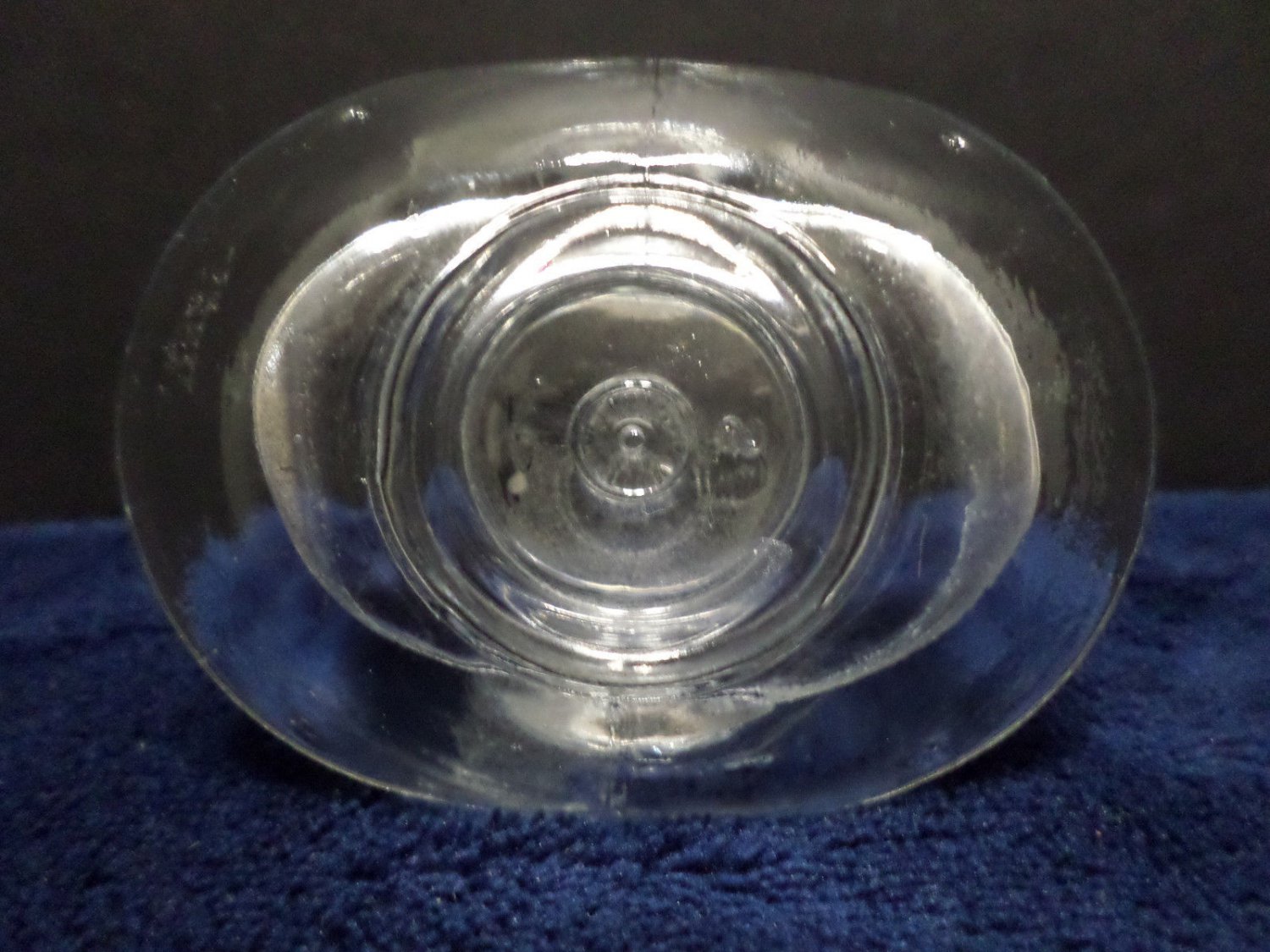 Vintage Shot Glass Kessler Whiskey Cowboy Hat Clear Glass