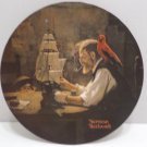 1980 Collector Plate The Ship Builder by Norman Rockwell 15472X