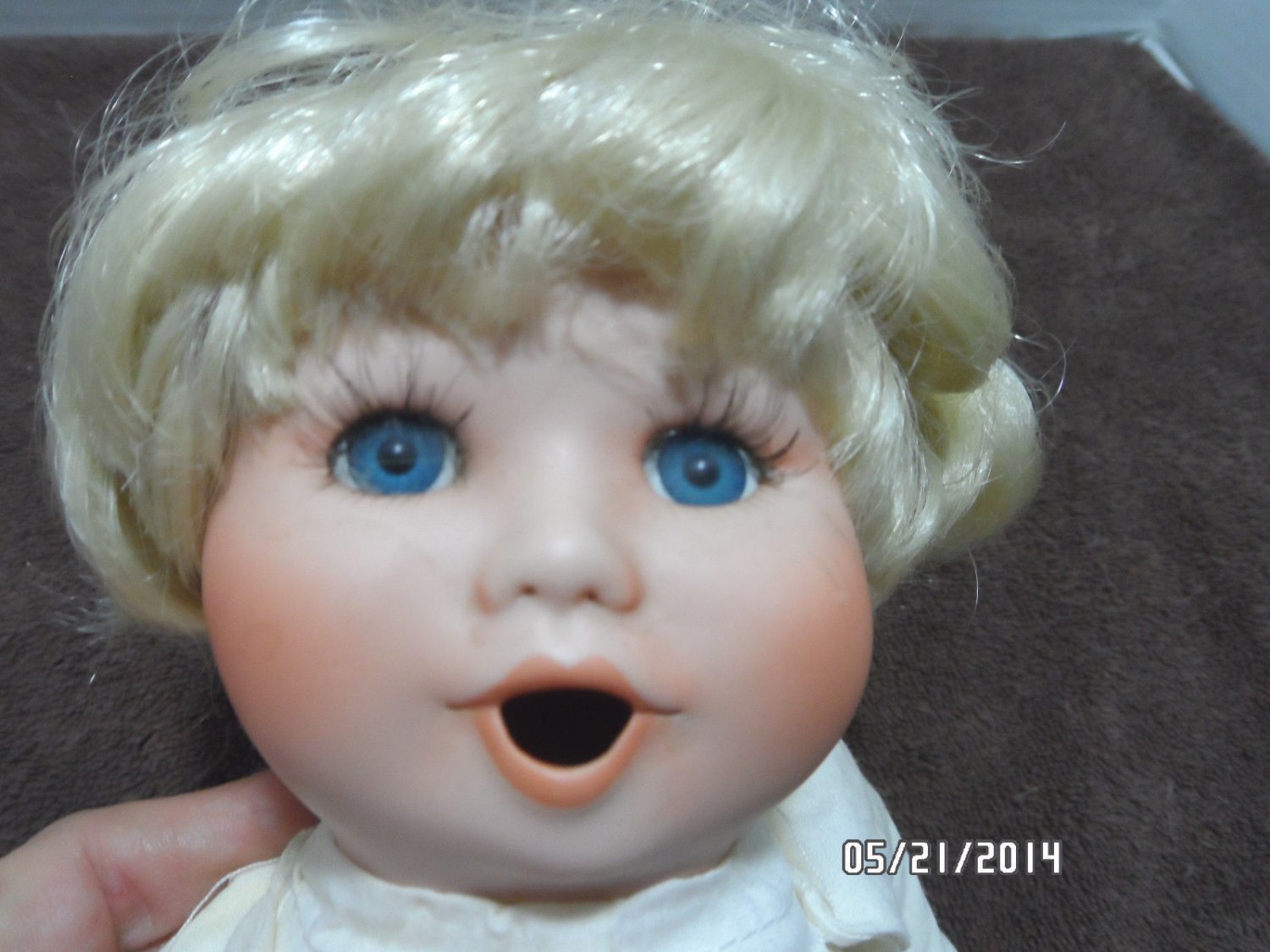 1989 Porcelain Doll by Artist Holly Hunt 632/2500 for Parts