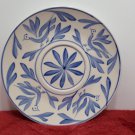 Saucer Evandale Stoneware Hand Painted Blue Bird Design