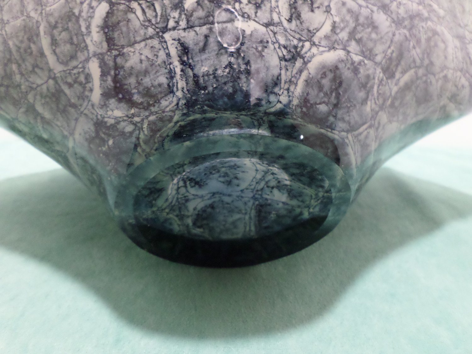 Vintage Jozefina Krosno Center Piece Bowl Hand Made in Poland