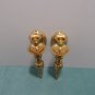 Set of Two Solid Brass Wall Sconces Candle Stick Holders Made in India