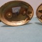 Set of Two Solid Brass Wall Sconces Candle Stick Holders Made in India