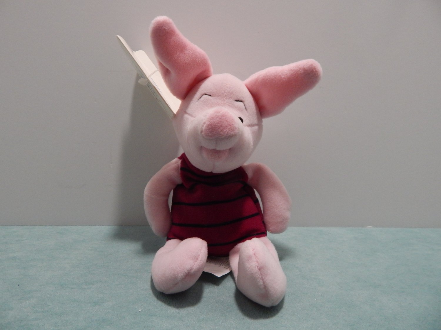 The Disney Store Mini Bean Bag Piglet 8" New with Tags