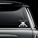 When Guns Are Outlawed I Will Be An Outlaw Car Window Decal Sticker US Seller