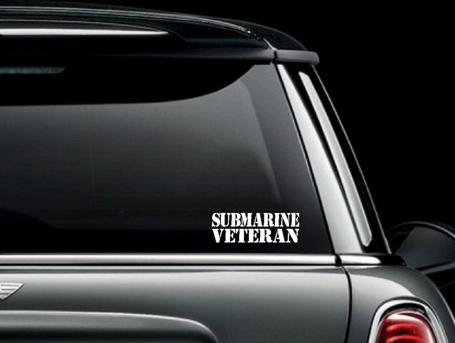 Submarine Veteran Vinyl Car Truck Van Window Decal Bumper Sticker US Seller