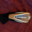 NEW Golden Bear 3 HYBRID head cover HEADCOVER GOLF CLUB IRON IRONS WOOD BLACK