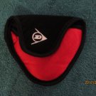 NEW DUNLOP LOCO RED & BLACK mallet putter heel shaft GOLF CLUB head cover