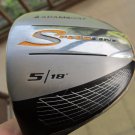 LH Adams Speedline18 Degree 5 Fairway Wood Regular Flex Golf Club 75G Aldila