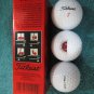 12 NEW Golf Balls Setting Sun Logo Titleist DT 2-Piece 3 Balls in EACH Sleeve