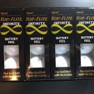 12 (1 DOZEN) NEW White Top Flite Infinity Buttery Feel Golf Balls NO LOGO SPIN