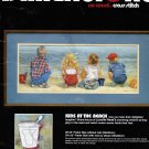 Dimensions 3939 No Count Cross Stitch Kit Kids at the Beach