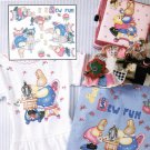 Daisy Kingdom 6252 Honey Bunny Sew Fun No Sew Fabric Applique