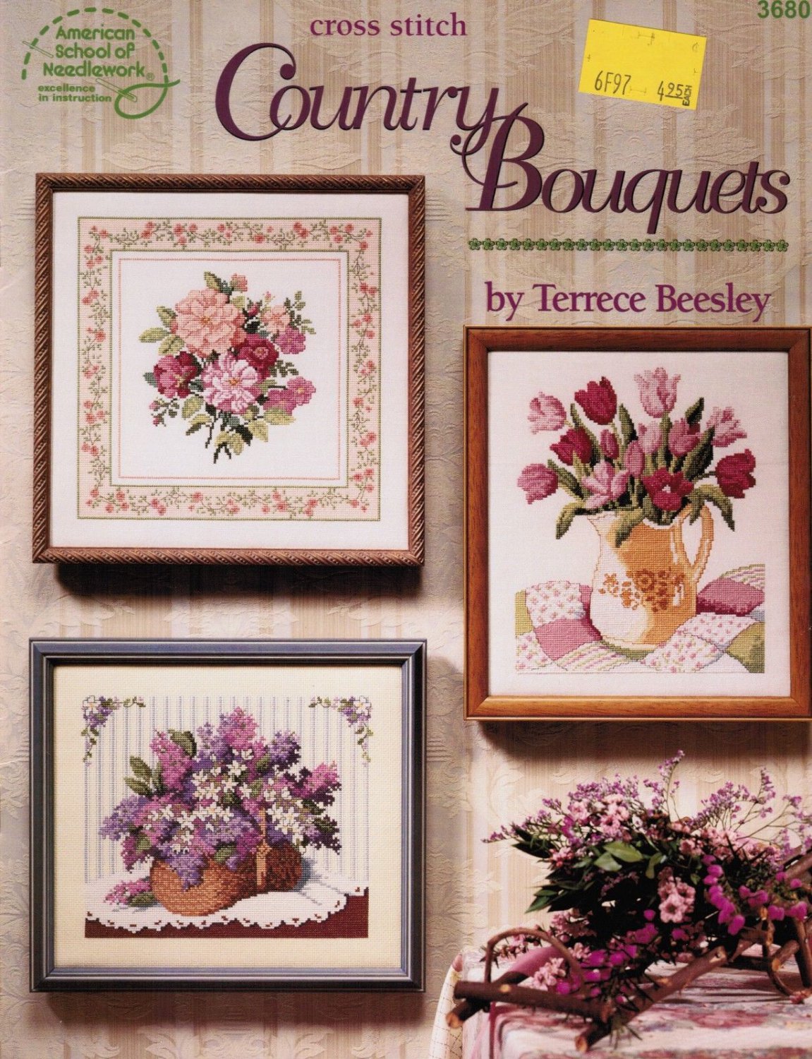 Country Bouquets by Terrece Beesley American School of Needlework 3680
