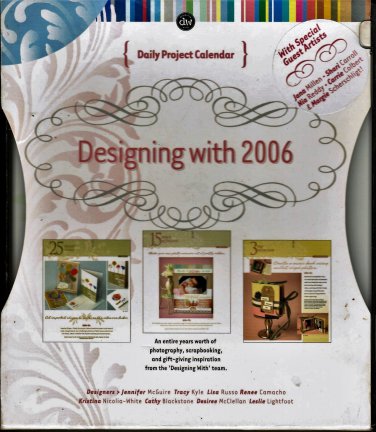 Autumn Leaves Designing With Idea Calendar 2006