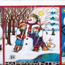 Daisy Kingdom Mary Engelbreit Iron on Transfer 6536 Happy Winter