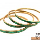 Product ID: 99     Brass & Malachite Bracelets EACH