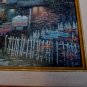 1991 THOMAS KINKADE Olde Porterfield Tea Room Canvas COA