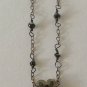 2.30cts Natural Untreated Black Diamond Cut Steel Sterling Silver Antique Style