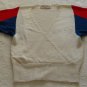 Vintage Oscar de la Renta White Red Blue Yellow Boucle Knit Sweater 6 M