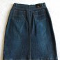 Sexy David Bitton BUFFALO JEANS Shimmering Denim Skirt 29 S M