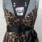 ABS Animal Print Dress by Allen Schwartz Cocktail Costume sz 6 New