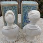 Vintage Avon 18th Century Classic Figurine Young Girl & Boy SONNET Cologne Box