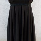 Vera Wang Chocolate Dark Brown Empire Cocktail Chiffon Dress S M New