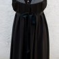 Vera Wang Chocolate Dark Brown Empire Cocktail Chiffon Dress S M New