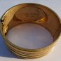 Nicole Miller New York Gold Plated Brass Enamel Cuff Bracelet