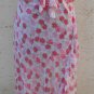 French Luna Paris Floral Flowers Summer Chiffon Dress M L France New