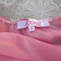 French Luna Paris Floral Flowers Summer Chiffon Dress M L France New