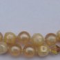 Vintage 1950s Two Strand Faux Pearl AB Aurora Borealis Bead Necklace