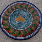 Vintage Mexican TALAVERA Pottery  Ramirez  Plate Dish Plaque Mexico