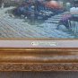 THOMAS KINKADE Olde Porterfield Tea Room Canvas COA 1991