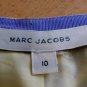 Marc Jacobs Skirt Yellow Purple Silk Runway sz 10 M