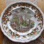 Antique Porcelain Plate English W T Copeland & Son Acorn Castle Dish Plaque 1867