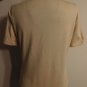 ST.JOHN SPORT T-Shirt Marie Gray Beige Top Palm Embroidery Monkey Charm S