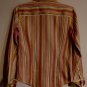ROBERT GRAHAM Shirt Knowledge Wisdom Truth Striped Fitted Blouse P