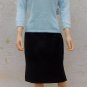 PIERRE CARDIN Pullover 50s Style Baby Blue Sequined Angora M New w/Tag