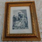 Romeo & Juliet Shakespeare Steel Engraving Etching Art Print Original 1880s Fram