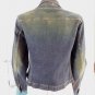 Italian MONTENAPOLEONE Denim Jacket Fur Trim Milan Italy 44 M